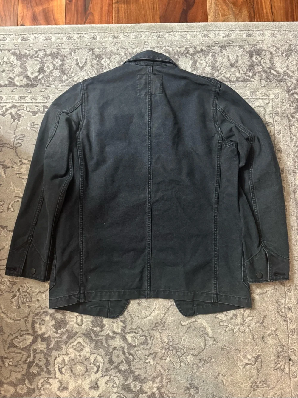 Levi's Black Engineer Coat - Picture 3 of 8